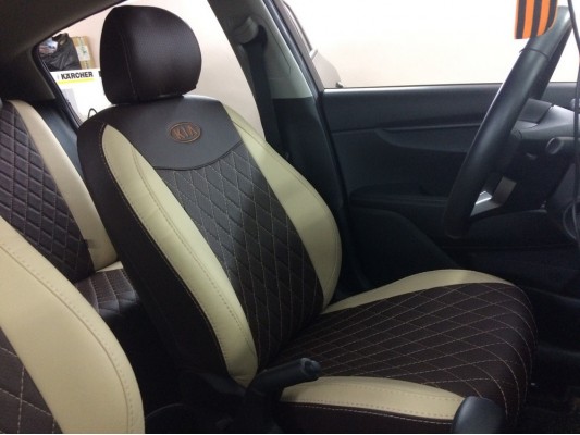 Авточехлы на Kia Rio 4 X-Line Авточехлы на Kia Rio 4 X-Line