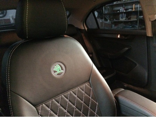 Авточехлы на Skoda Rapid FL