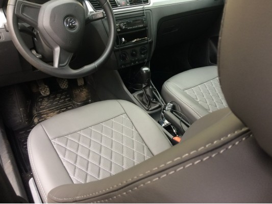 Авточехлы на Skoda Rapid