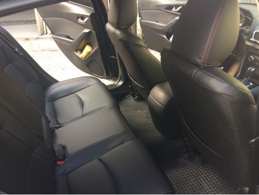 Каркасные авточехлы на Mazda 3 BM