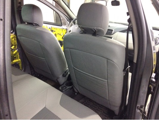 Каркасные авточехлы на Nissan Terrano Каркасные авточехлы на Nissan Terrano