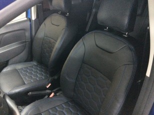 Каркасные авточехлы на Renault Sandero Stepway 2 Каркасные авточехлы на Renault Sandero Stepway 2